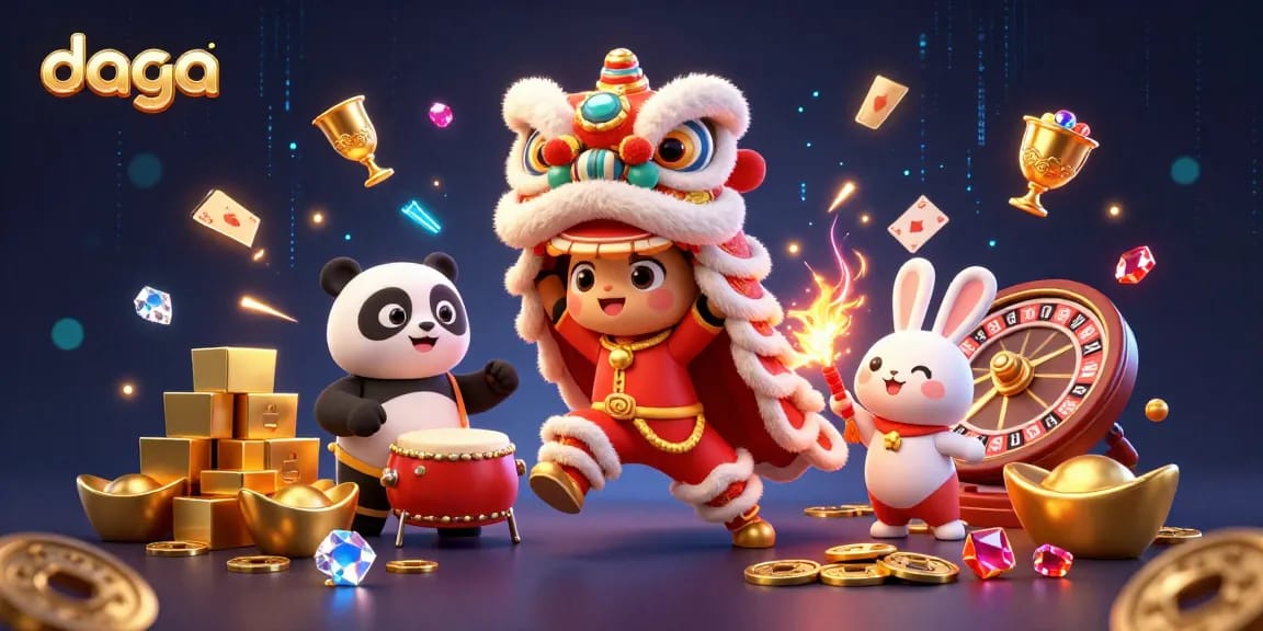 Engage in live casino action with daga's thrilling games and vibrant visuals.