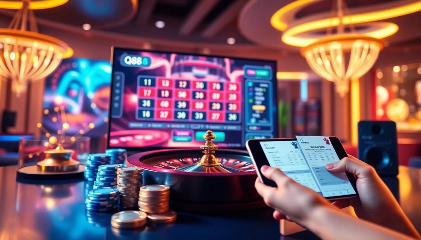 Engage in thrilling online gambling experiences at https://qq88.today/ with sleek casino interfaces and exciting gameplay.