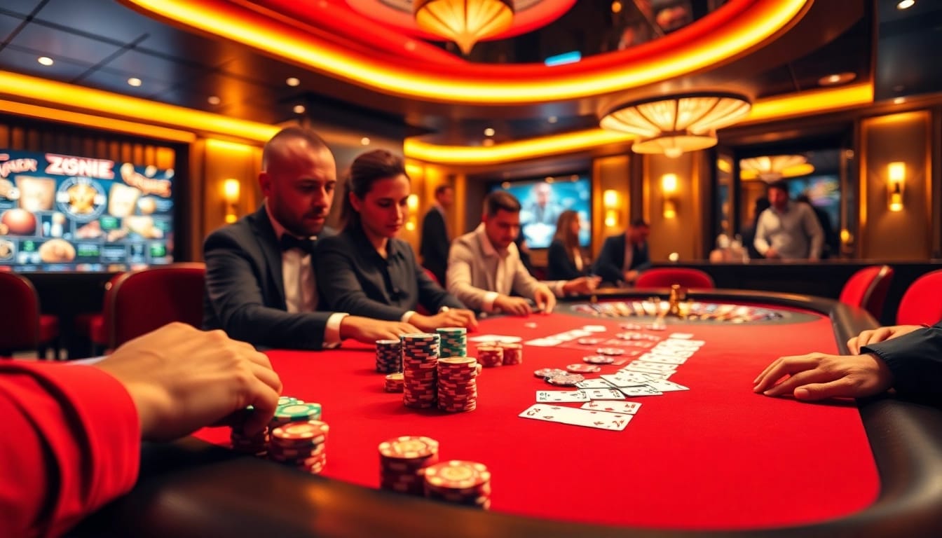 Engage with thrilling poker gameplay and vibrant slots at okfun com, where excitement meets luxury.