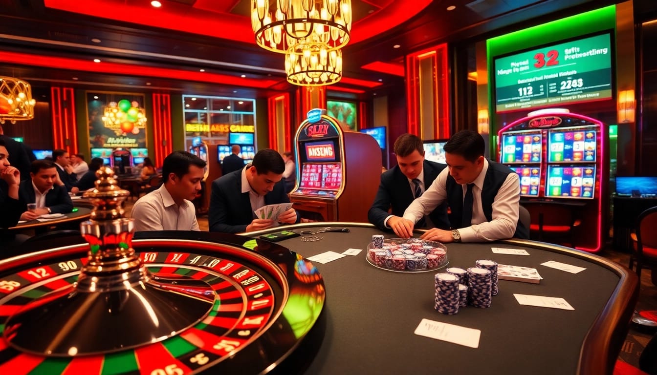 Experience the excitement of winning while playing casino games at https://ax88.bid/ with vibrant roulette wheels and poker tables.