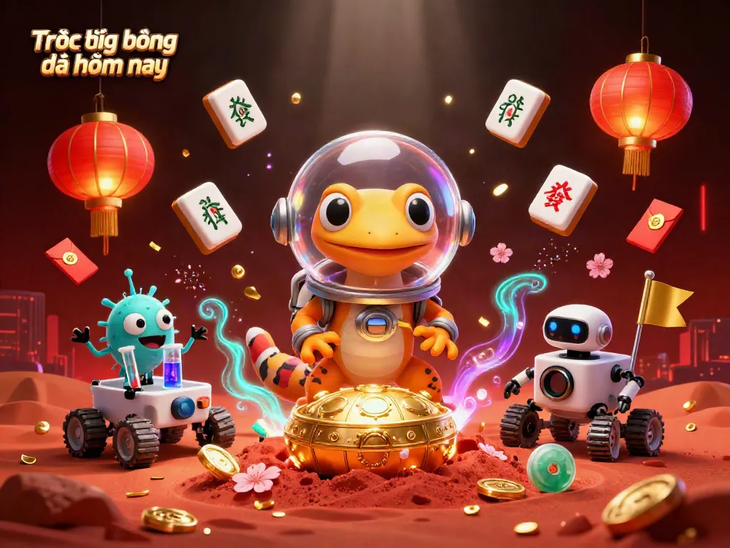 Engage with Trực tiếp bóng đá hôm nay in an action-packed casino adventure featuring Martian themes.