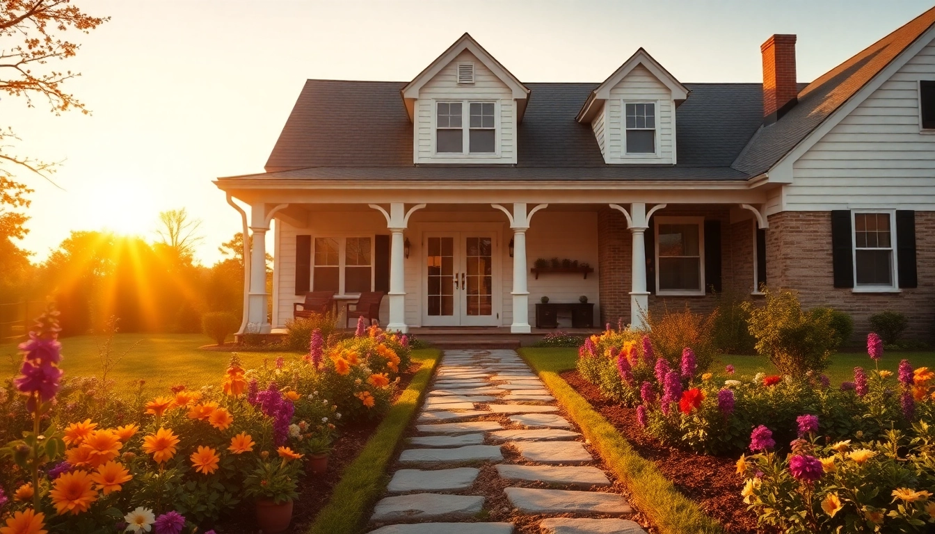 Colonial home addition showcasing a beautifully expanded living space with garden view.