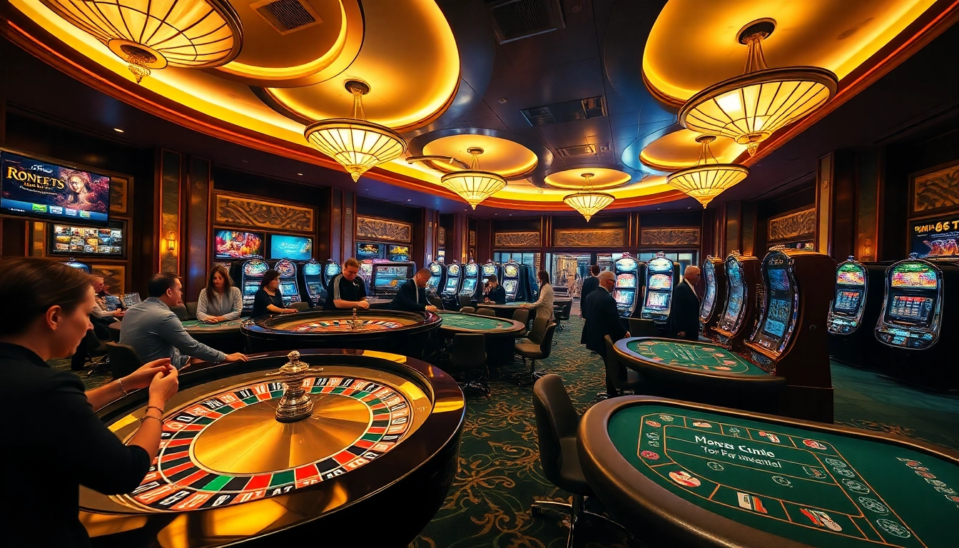 Experience thrilling gameplay at mm66.com with dazzling casino tables and vibrant slot machines.