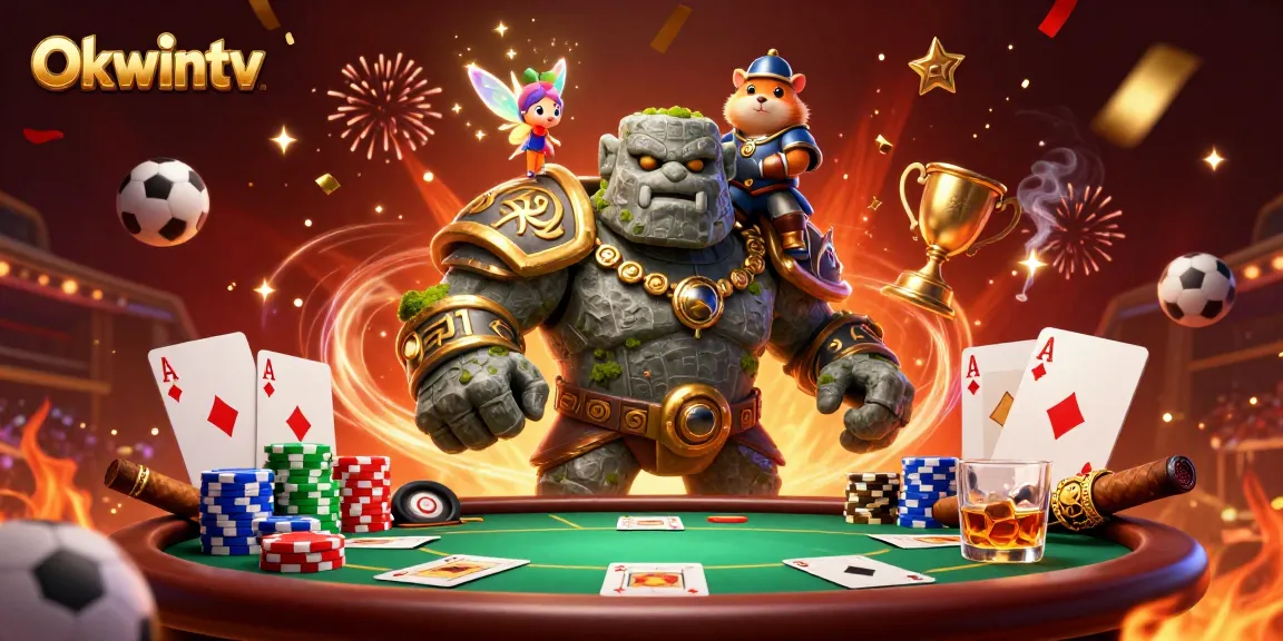 Experience the thrill of Okwintv with magical characters in an engaging sports betting scene.