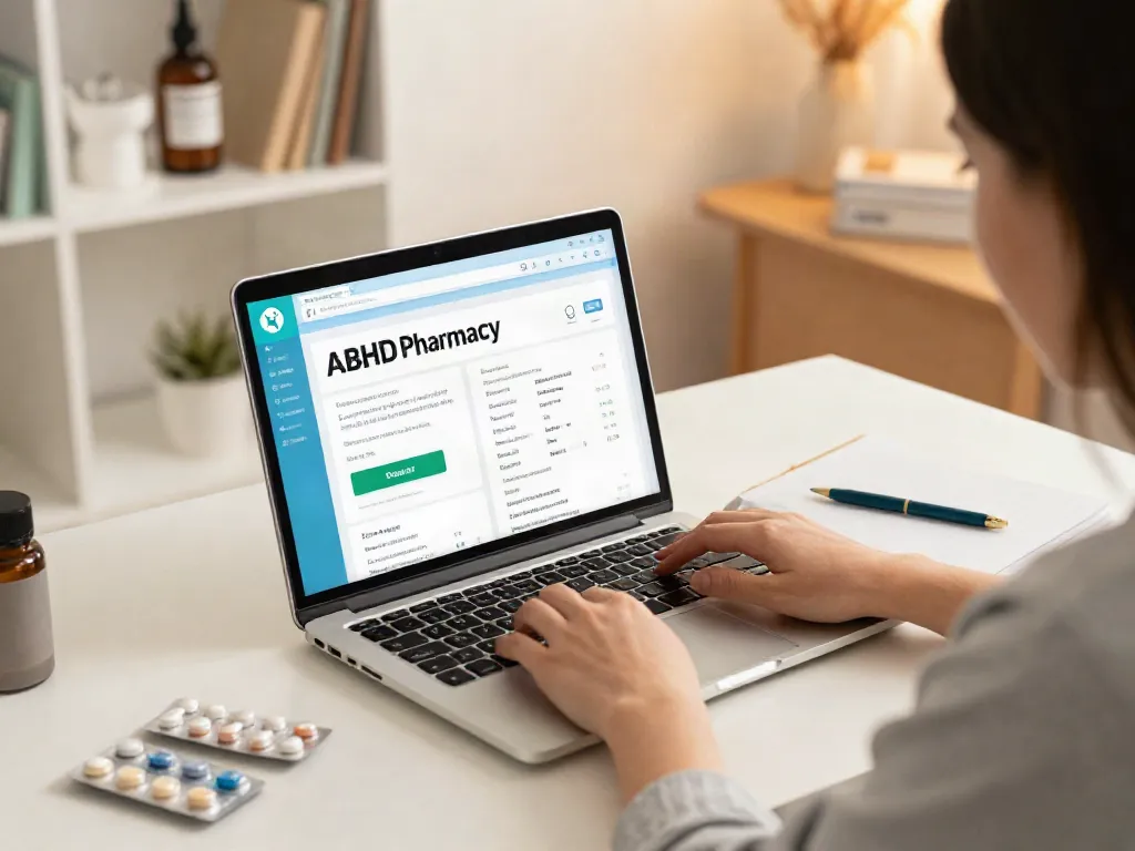 Buy Elvanse easily online with trusted pharmacy options in this cozy shopping scene.