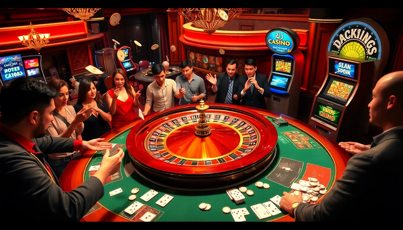 Experience the thrill of gaming at 3win with an exciting roulette table scene.