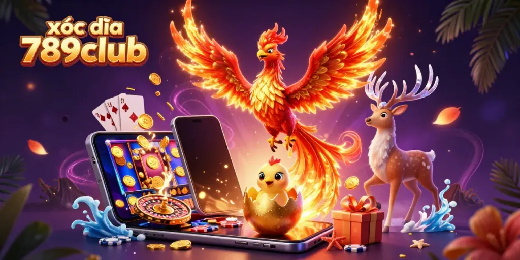 Experience the thrill of xóc đĩa 789club with stunning visuals and engaging gameplay elements.