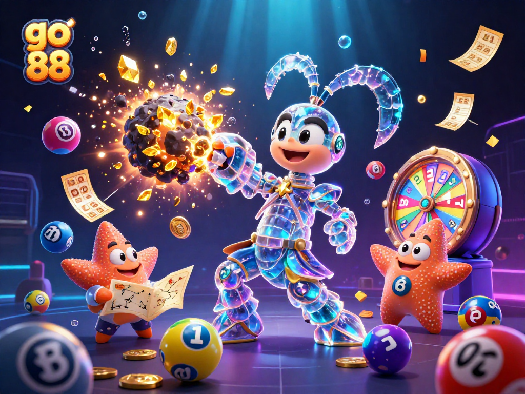 Engage with go 88's thrilling lottery experience featuring dynamic prizes and galactic characters.