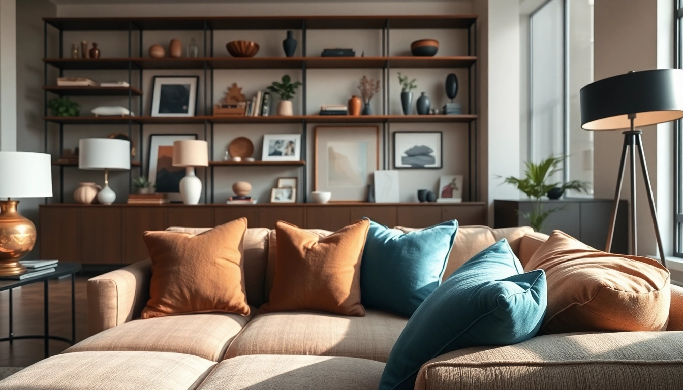 Explore unique furniture accessories from a top Furniture Accessories Supplier in a beautifully styled living room setting.