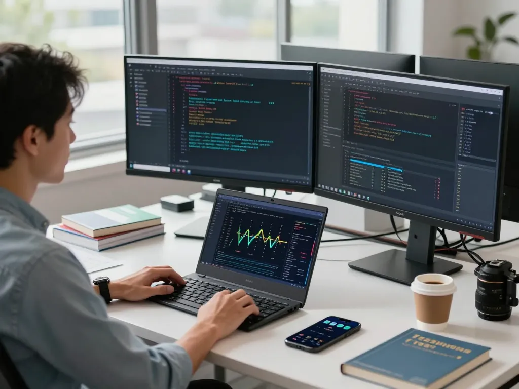 快连 network acceleration project at a modern workspace with engineers collaborating.