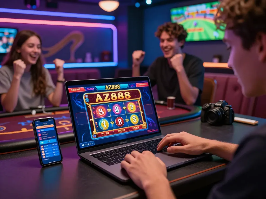 Engaging with AZ888 platform showcasing dynamic online gambling experiences.