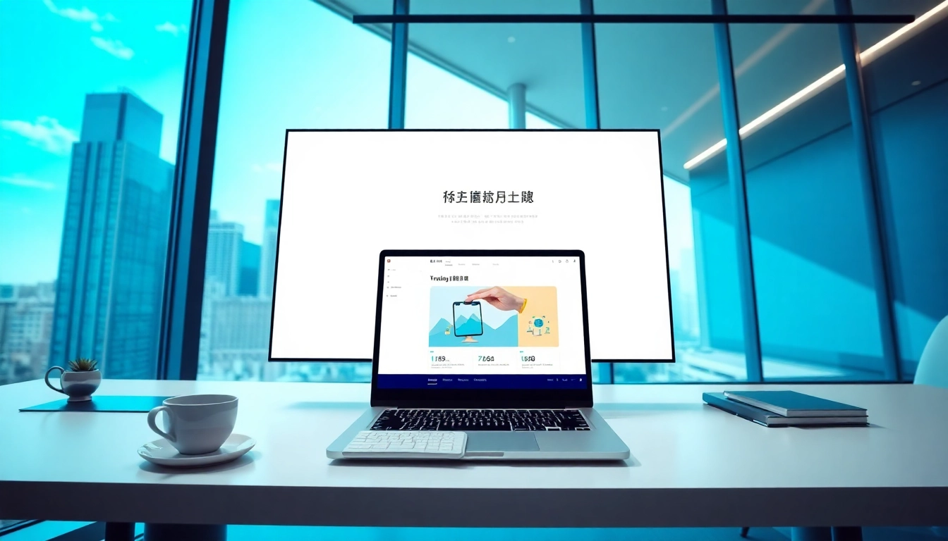 티비위키 인터페이스가 보이는 현대적 디지털 작업공간의 모습