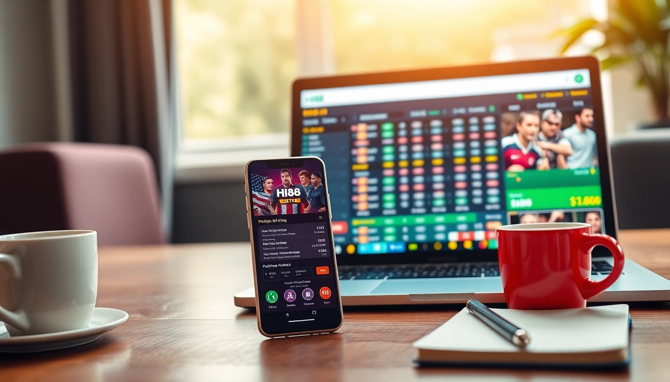 Online betting experience at stimmgewitter.org, showcasing Hi88 app and engaging gaming interface.