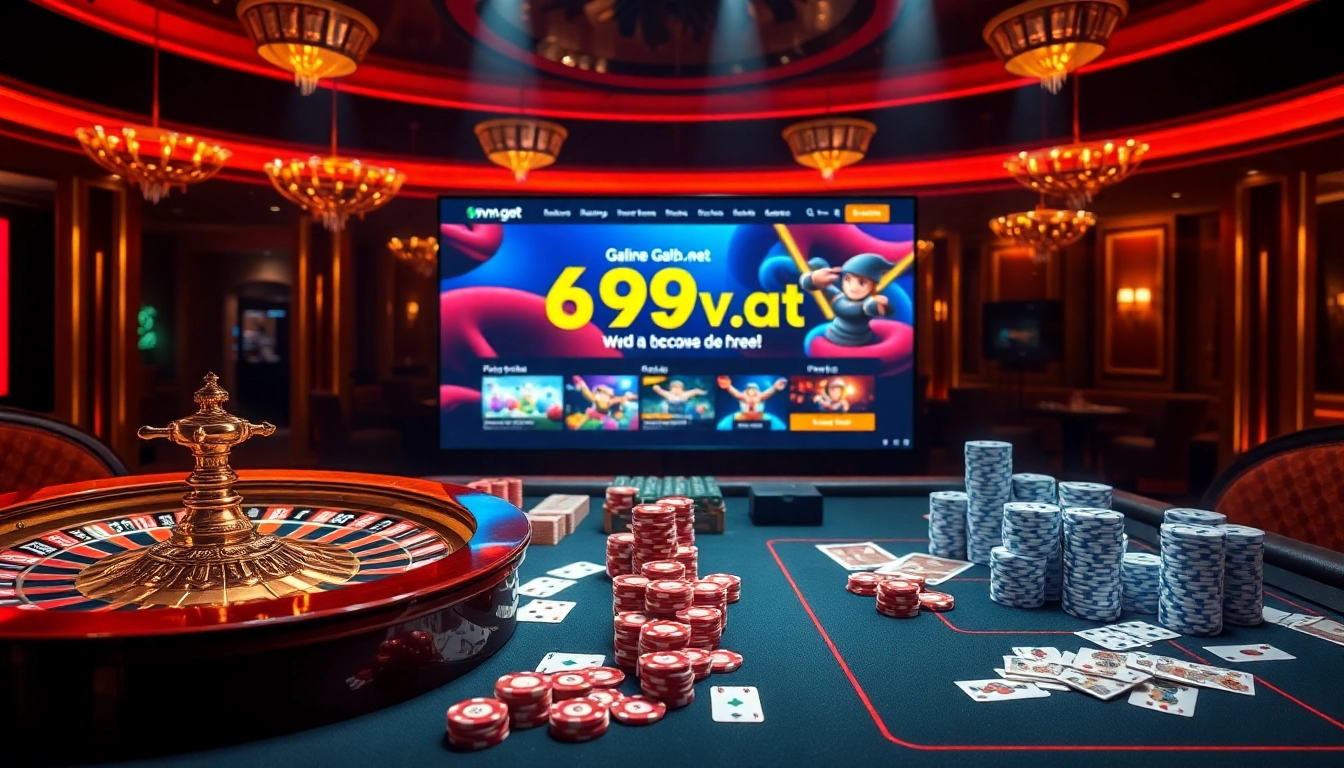 Experience high-stakes gaming at 69vn.gb.net with professionals at luxurious casino tables.