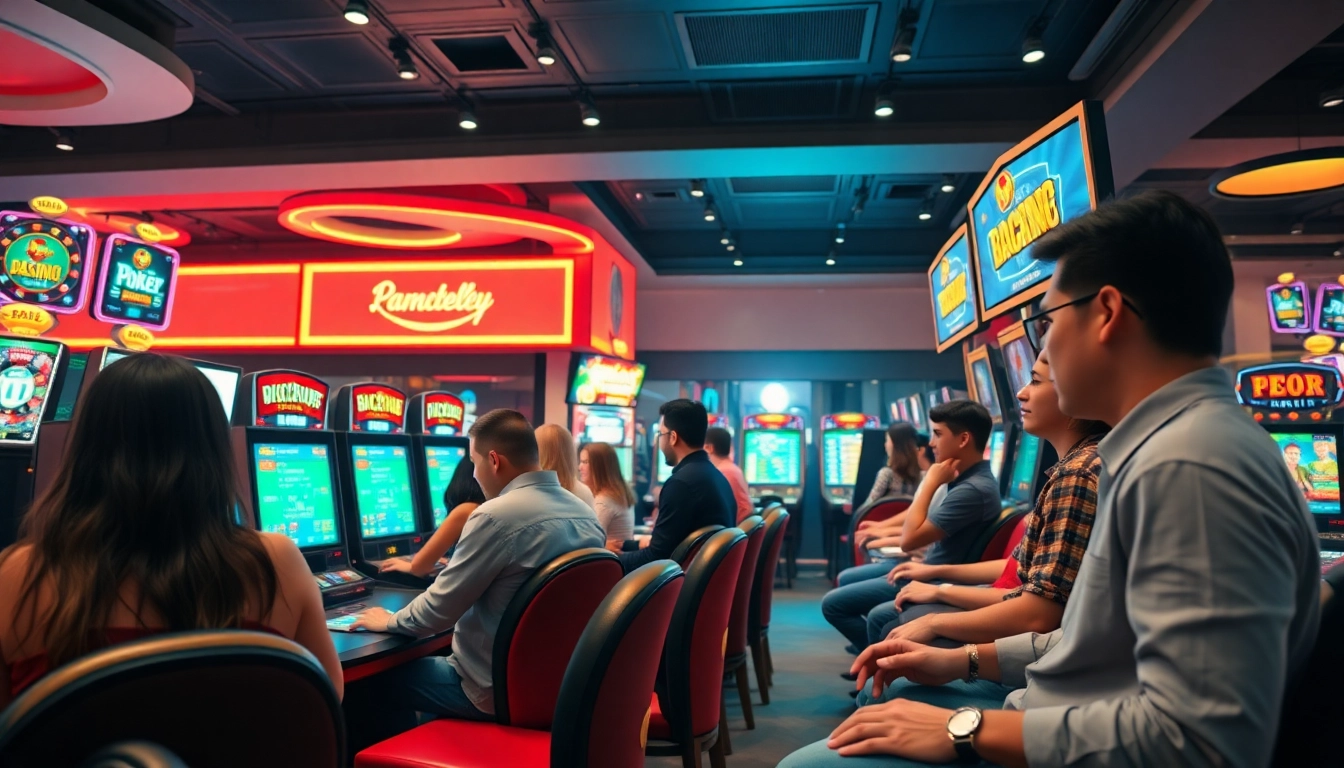 Engaging online gaming scene at vvvwin88.live showcasing poker and baccarat games.