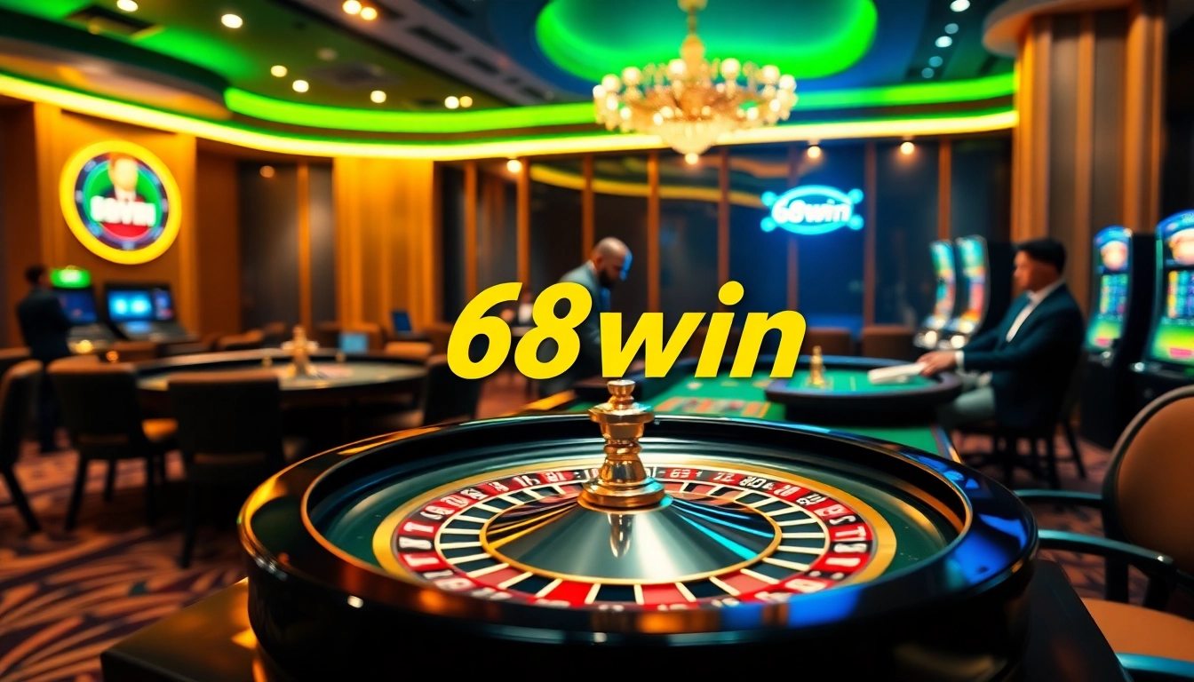 Experience thrilling wins at 68win casino with vibrant tables, engaging dealers, and captivating gameplay.
