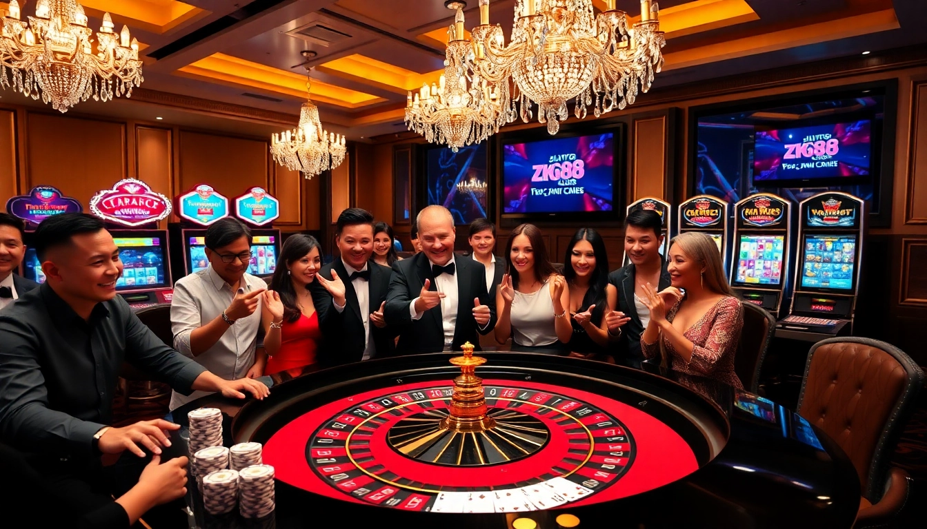 Experience the luxury of gambling at https://zk88.club/ with engaging players and vibrant casino elements.
