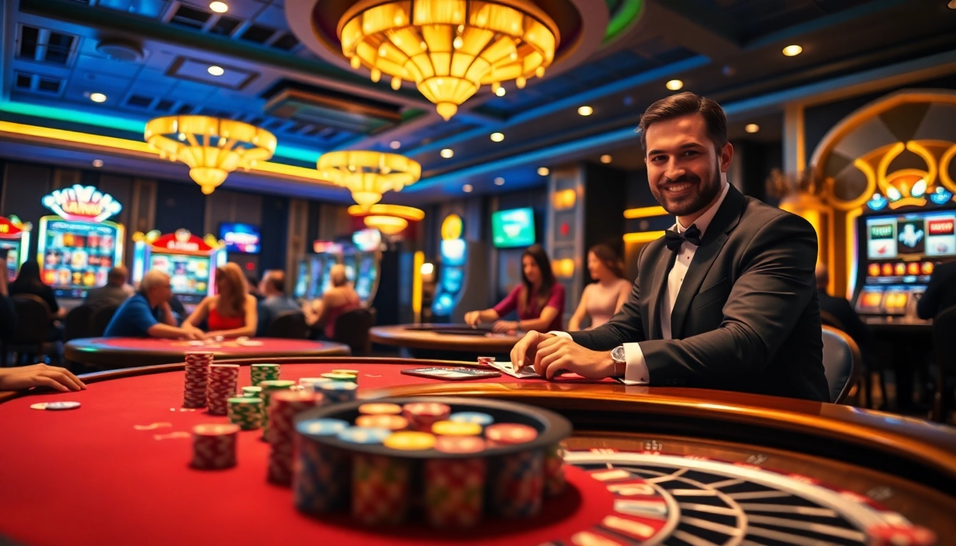 Experience the excitement of gambling at c54.gb.net with vibrant casino games and engaging players.
