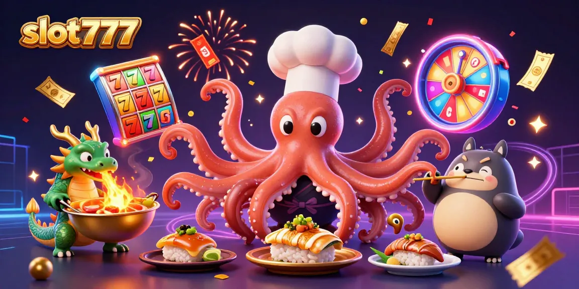 Experience thrilling wins with slot777 in this energetic casino scene featuring vibrant reels and rich symbols.