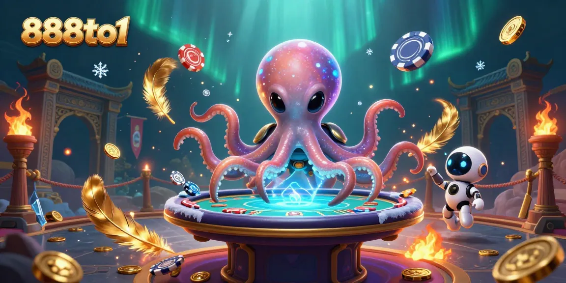 Experience thrilling gameplay at 888to1 with floating poker tables and vibrant cosmic visuals.